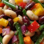 3 Bean Salad Recipe With Rainbow Pepper Dice 1760780482.0307739