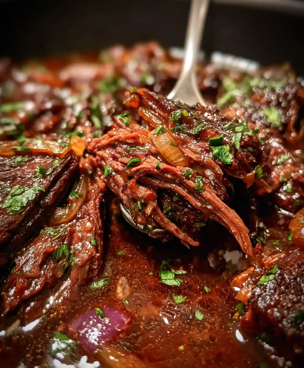 Braised Beef Recipe Red-Onion and Herb Pot Roast
