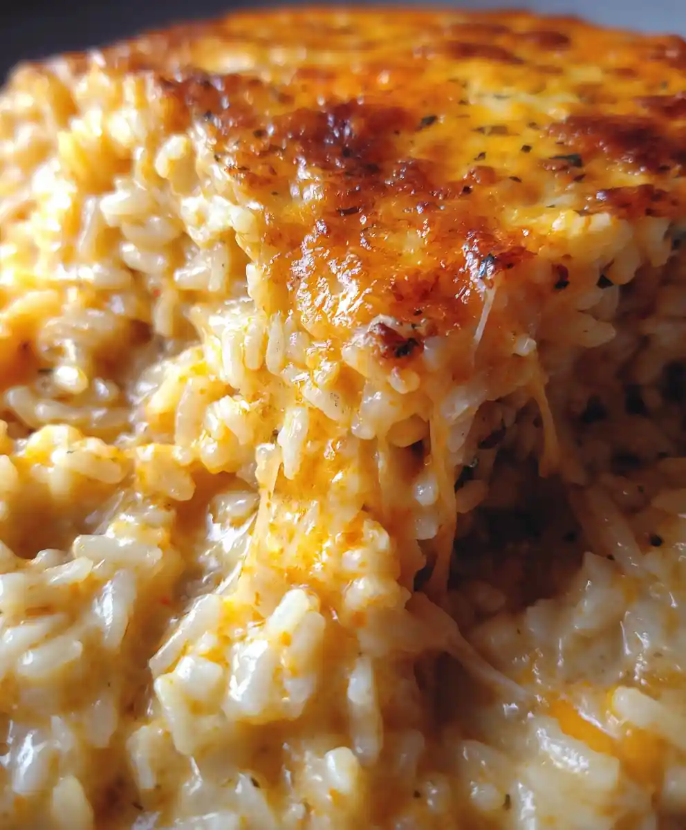 Cheesy Rice Recipe Stovetop One-Pot