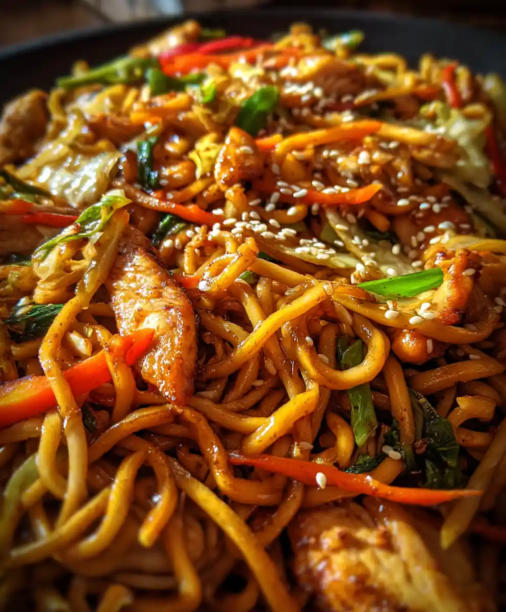 Chicken Chow Mein Recipe Wok-Tossed Noodles