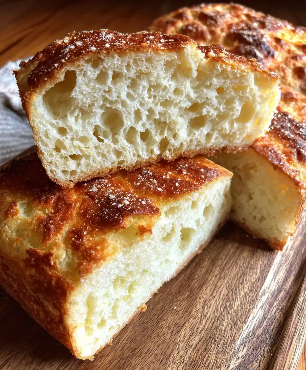 English Muffin Bread Recipe No-Knead Loaf