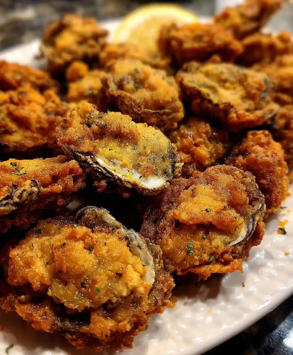 Fried Oyster Recipe Cornmeal-Crusted