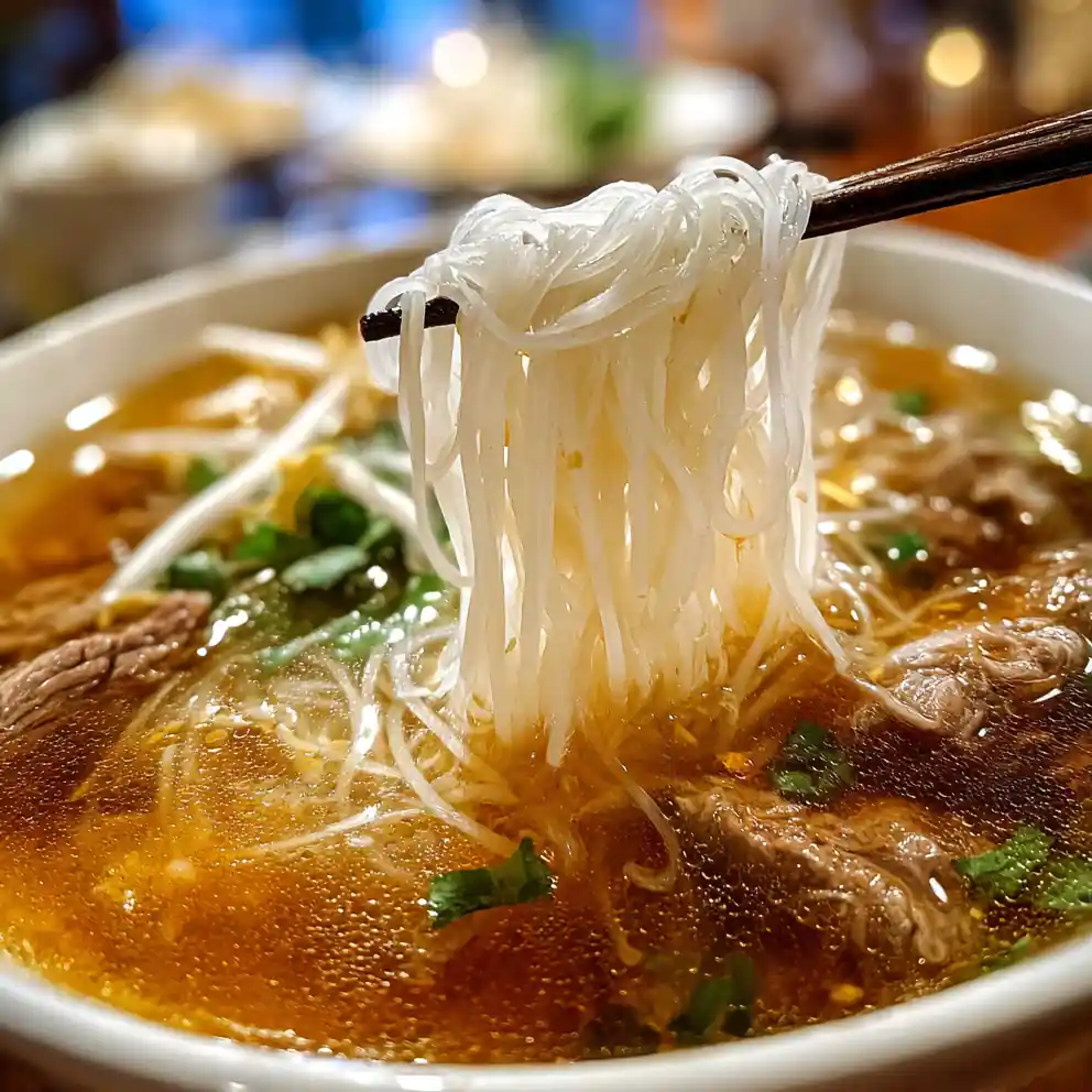 Pho Soup Recipe Beef Bone Broth With Rice Noodles 1759782900.8706467
