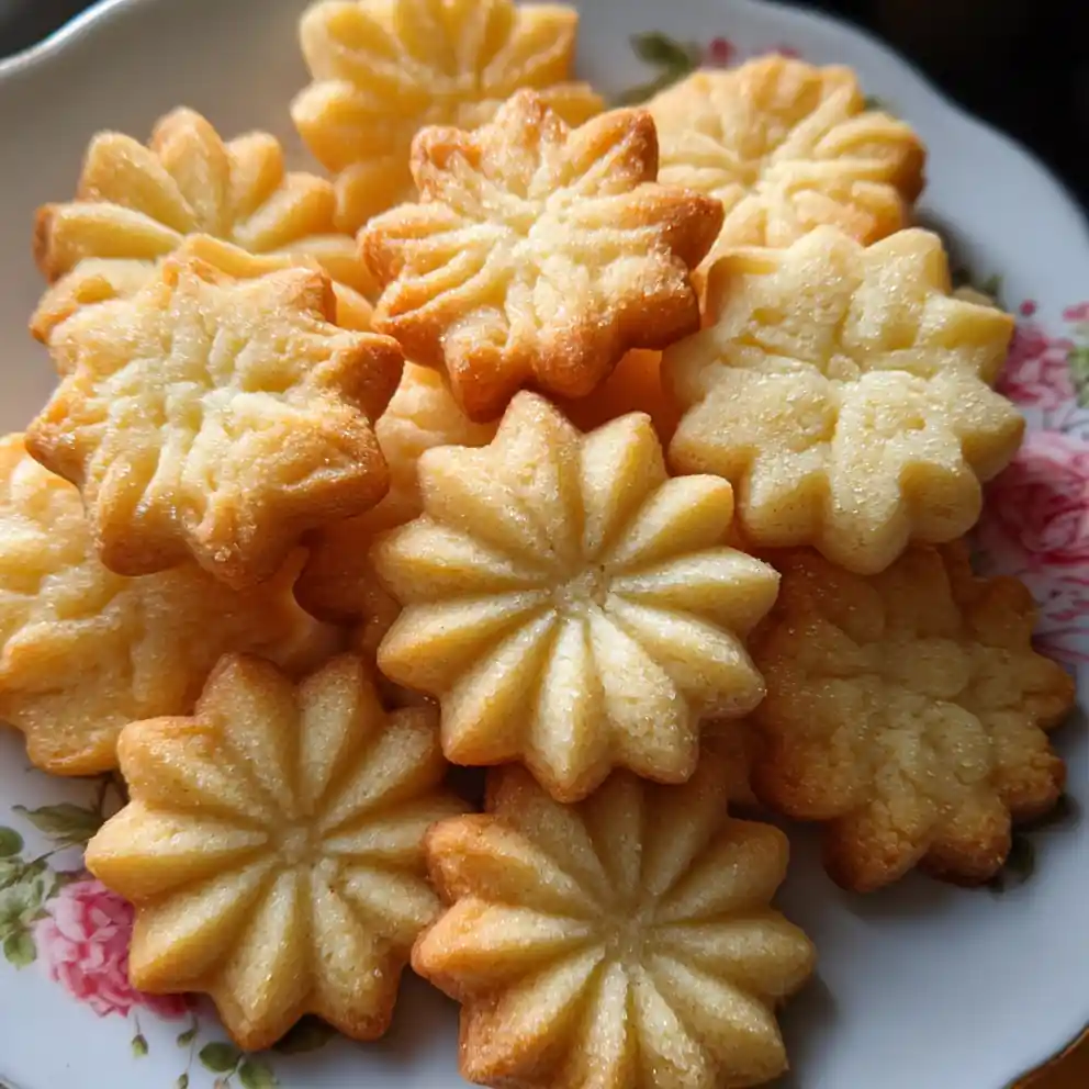 Spritz Cookies Recipe Buttery Pressed Shapes 1759907501.6992152
