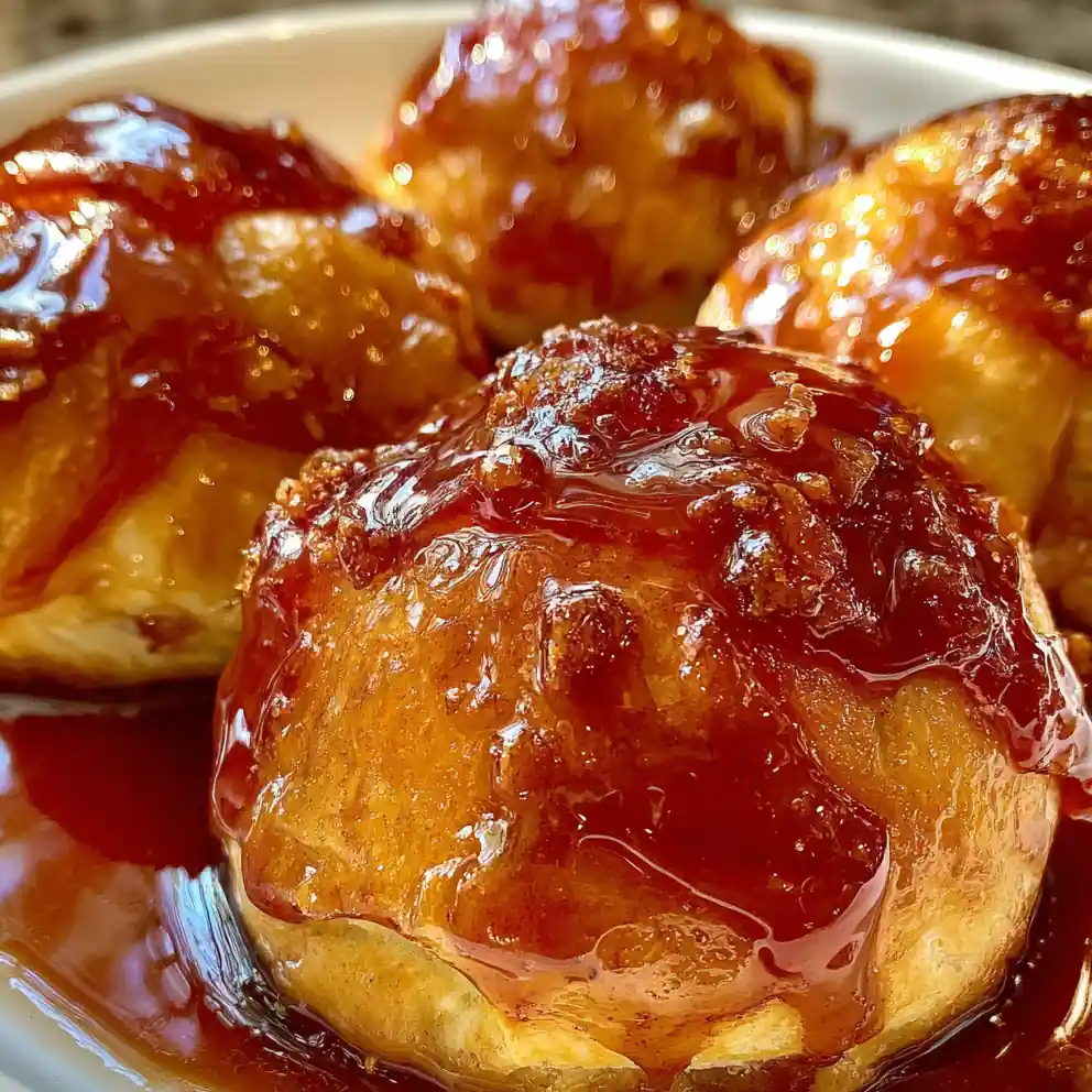 apple dumplings recipe With Ruby Apple Syrup