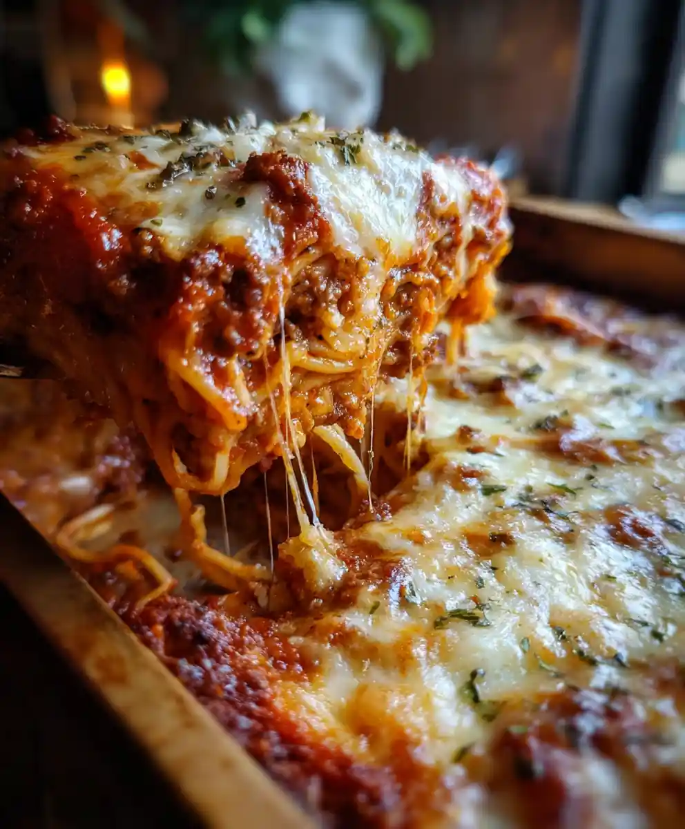 Baked Spaghetti Recipe Fire-Roasted Tomato Baked Spaghetti 5 baked spaghetti recipe Fire-Roasted Tomato Baked Spaghetti