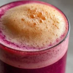 Beet Smoothie Recipe Magenta Beet Smoothie With Citrus Foam 1761413014.0072198