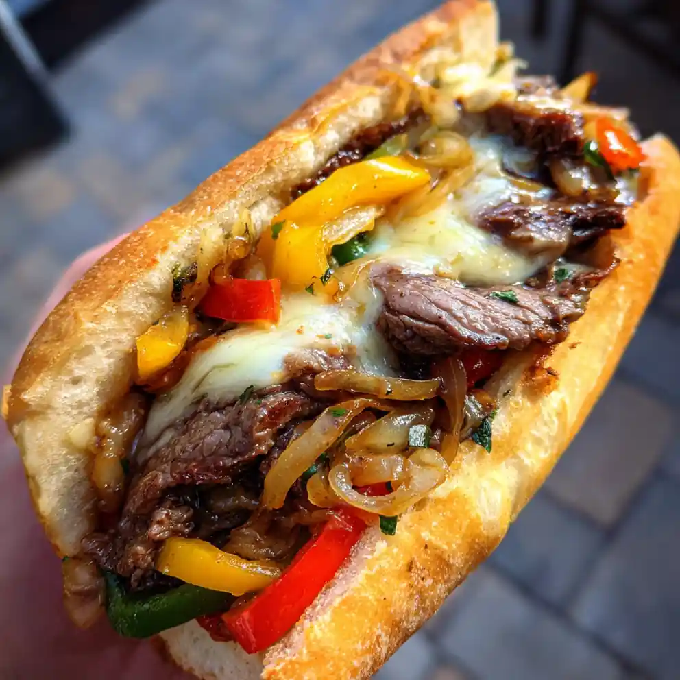 best steak sandwich recipe Pepper-Striped Best Steak Sandwich