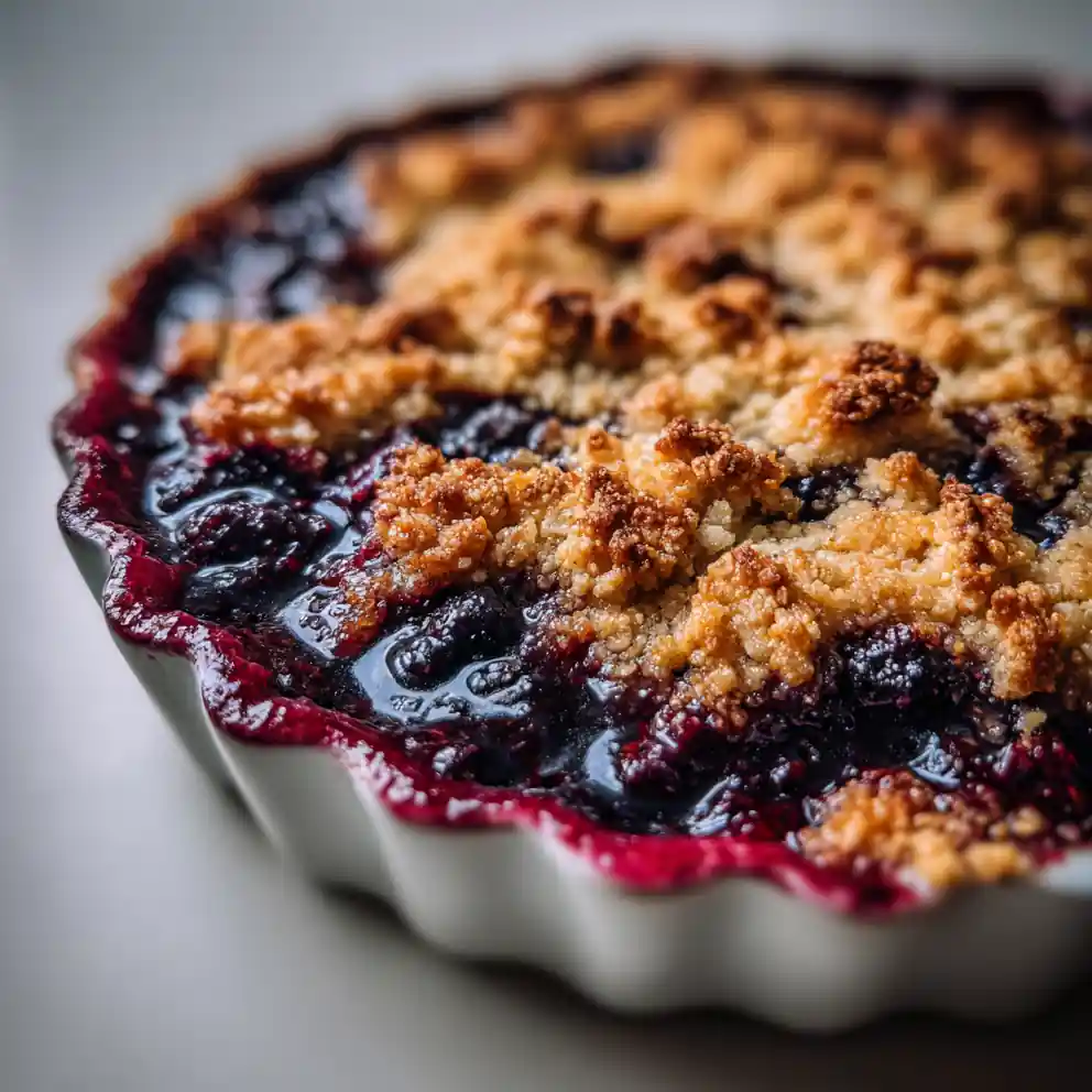 Blueberry Crumble Recipe With Golden-Oat Indigo Pockets 4 blueberry crumble recipe With Golden-Oat Indigo Pockets