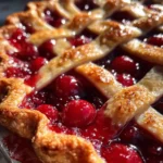 Cherry Pie Recipe Ruby Cherry Pie With Lattice Top 1761843349.5572815
