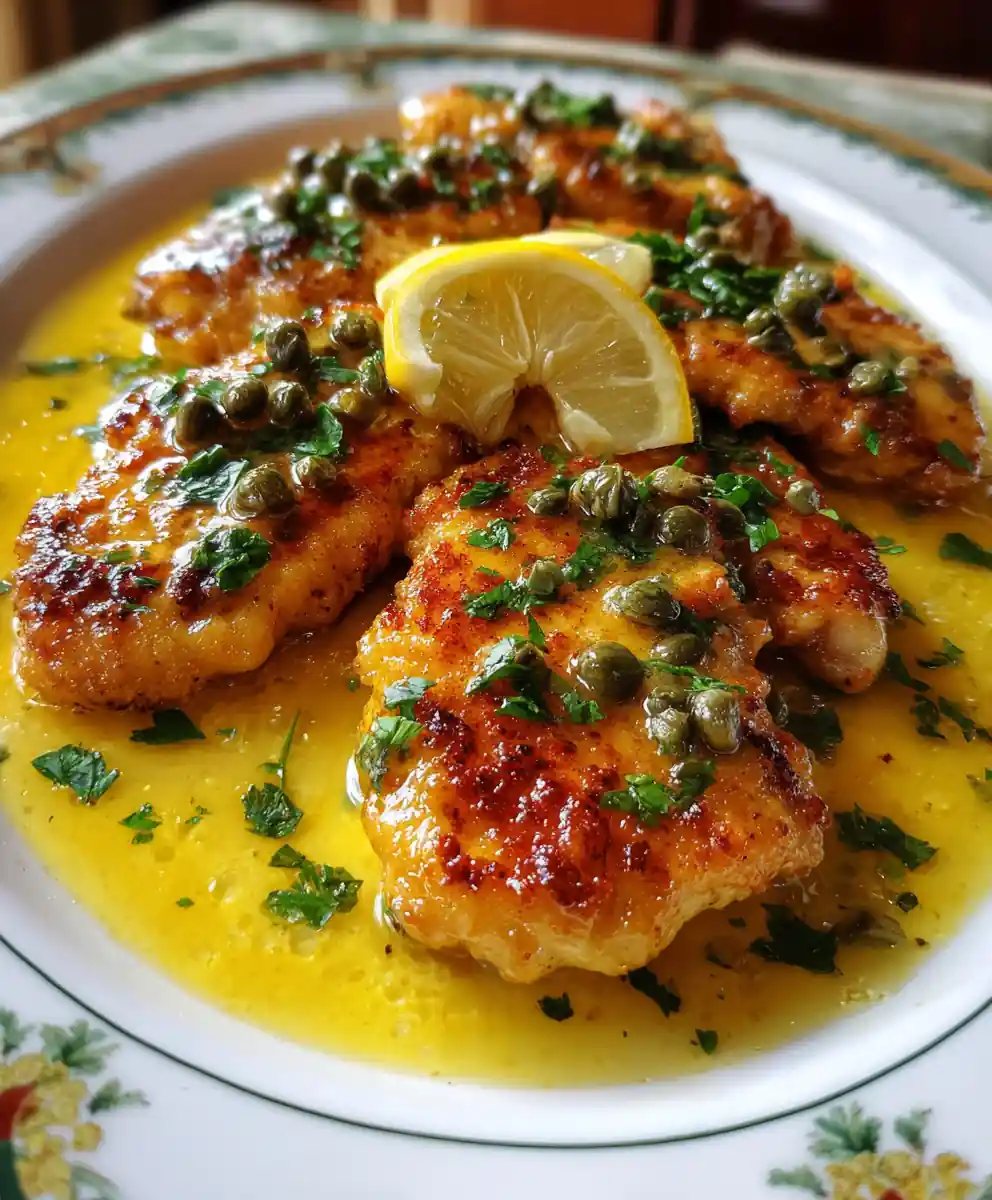 chicken francese recipe With Lemon-Caper Sunshine Sauce
