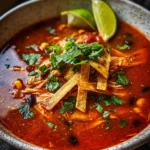 Chicken Tortilla Soup Recipe Chili-Red Chicken Tortilla Soup 6 Chicken Tortilla Soup Recipe Chili Red Chicken Tortilla Soup 1761840829.2922747