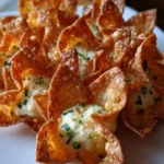 Cream Cheese Wonton Recipe Chili Red Dappled Wontons With Scallion Lace 1761398824.9215264