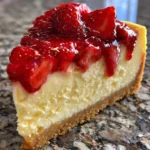 Juniors Cheesecake Recipe Strawberry Glaze Juniors Cheesecake 1761518975.8286395