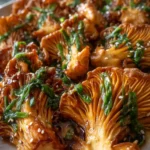 Maitake Mushroom Recipe Sesame-Golden Maitake Fans With Scallion Paint 6 Maitake Mushroom Recipe Sesame Golden Maitake Fans With Scallion Paint 1761399829.384688