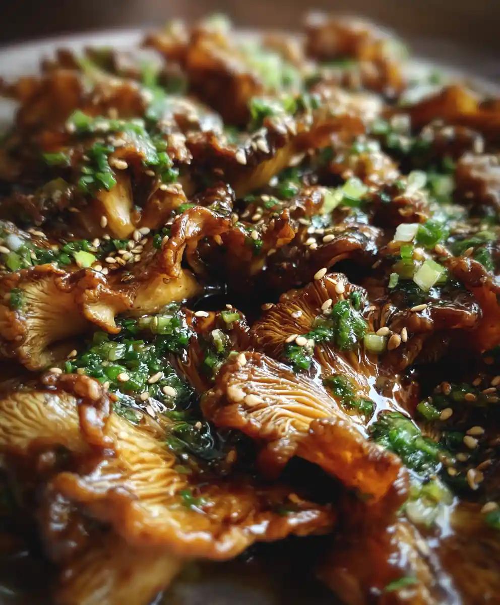 Maitake Mushroom Recipe Sesame-Golden Maitake Fans With Scallion Paint 5 maitake mushroom recipe Sesame-Golden Maitake Fans With Scallion Paint