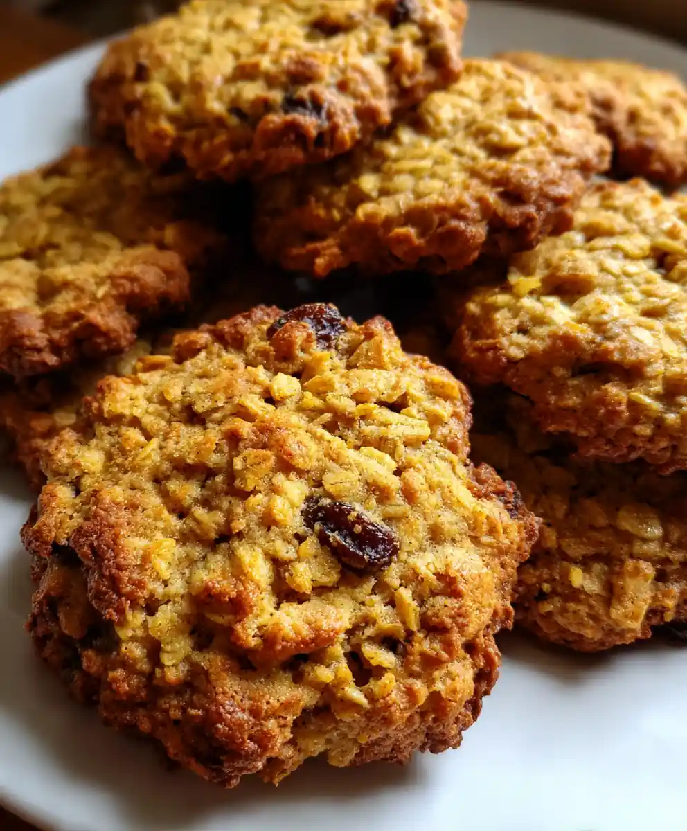 oatmeal raisin cookie recipe With Golden Turmeric Oat Flecks