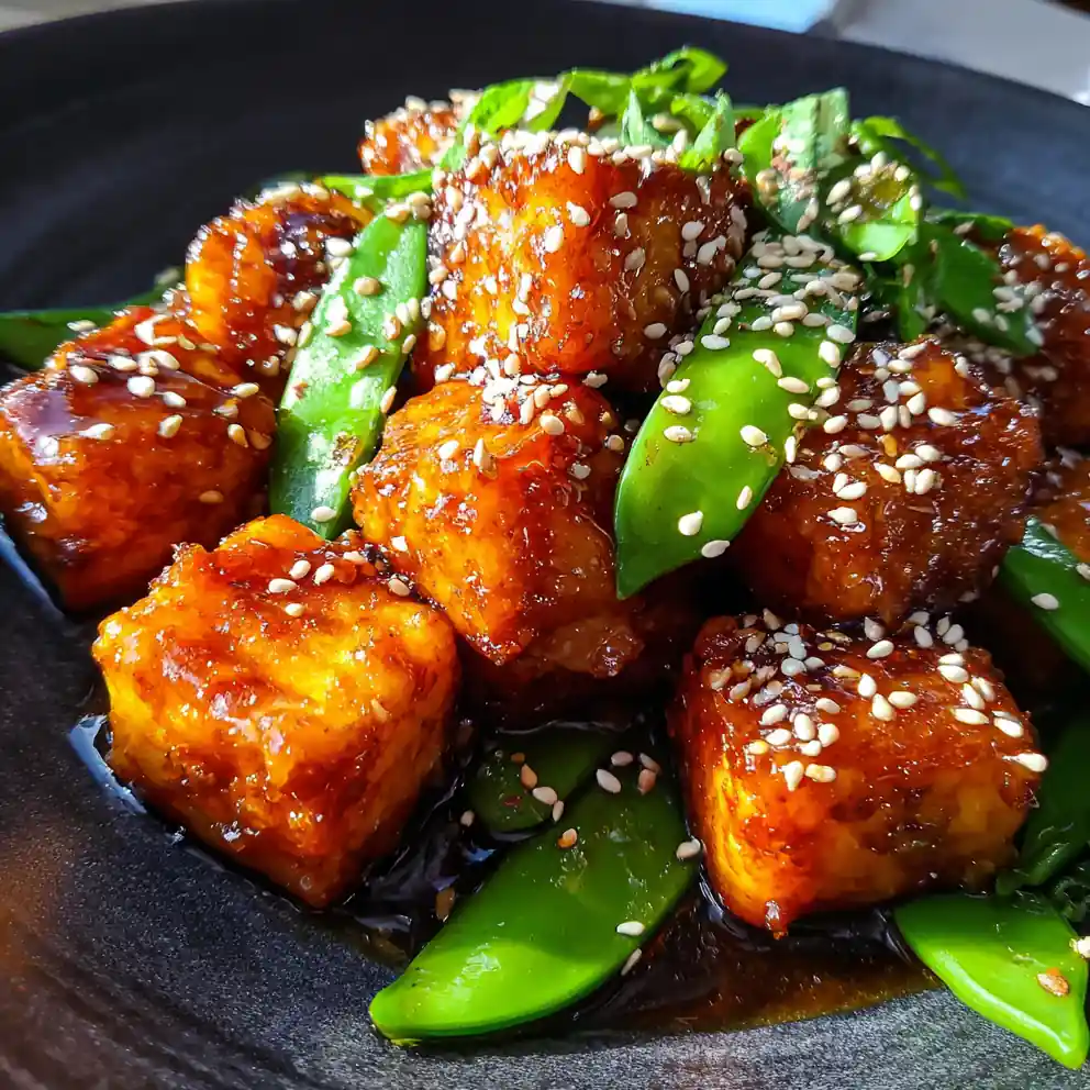 Orange Tofu Recipe Sticky Orange Tofu With Sesame Snow 4 orange tofu recipe Sticky Orange Tofu With Sesame Snow