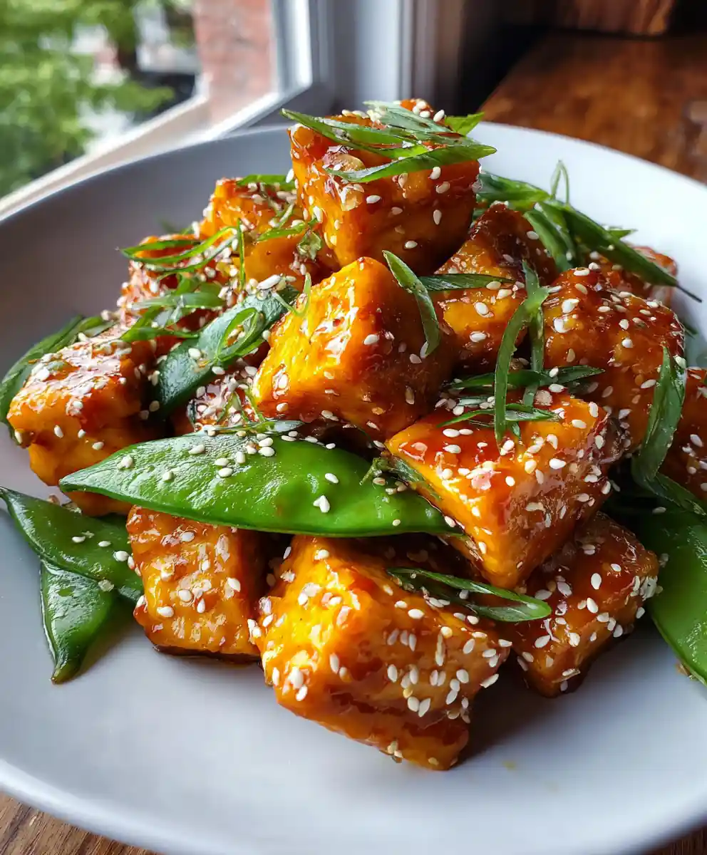 Orange Tofu Recipe Sticky Orange Tofu With Sesame Snow 5 orange tofu recipe Sticky Orange Tofu With Sesame Snow