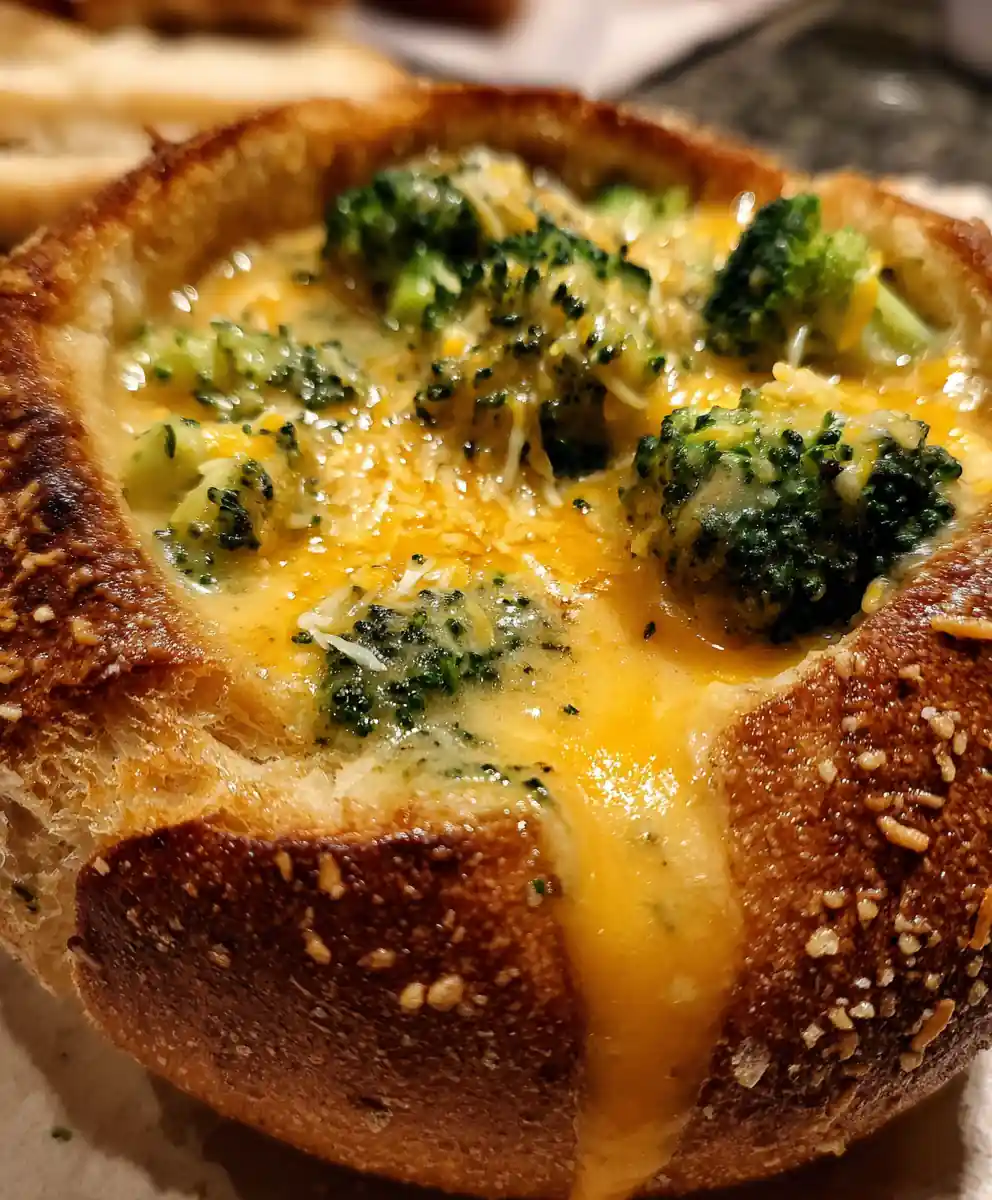 Panera Bread Broccoli Cheddar Soup Recipe In Orange Cheddar Bread Bowls 5 panera bread broccoli cheddar soup recipe In Orange Cheddar Bread Bowls