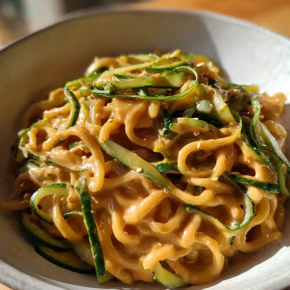 Peanut Butter Noodles Recipe Chili Peanut Butter Noodles With Cucumber Ribbons 1761484325.7090514