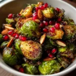 Roasted Brussel Sprouts Recipe With Pomegranate Glaze And Toasted Almonds 1761846314.1053782