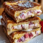 Stuffed French Toast Recipe With Strawberry Stripe Filling 6 Stuffed French Toast Recipe With Strawberry Stripe Filling 1760964157.176898