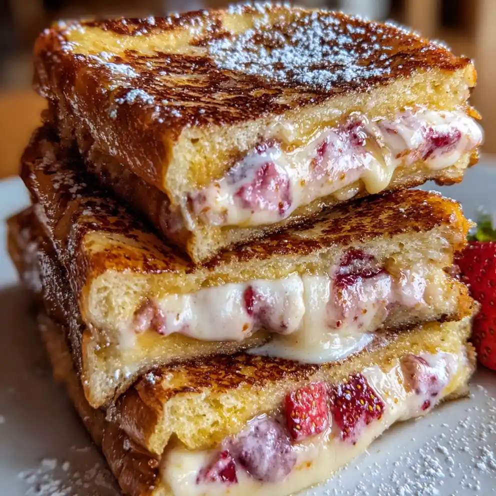 Stuffed French Toast Recipe With Strawberry Stripe Filling 1760964157.176898