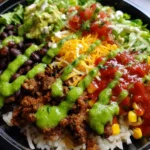 Taco Bowl Recipe With Salsa Verde And Roja 1760958962.295116