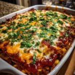 Taco Casserole Recipe With Salsa Roja Blanket 1760780066.4793456