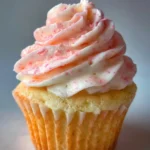 Vanilla Cupcake Recipe With Pink Strawberry Butter Swirl 1761848444.107695