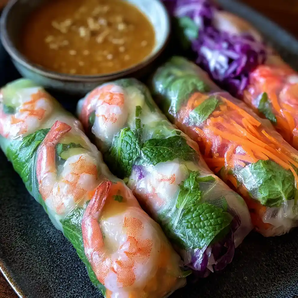 Vietnamese Spring Roll Recipe With Rainbow Herb Ribbon 4 vietnamese spring roll recipe with Rainbow Herb Ribbon