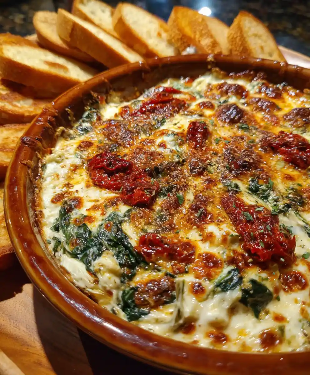 Artichoke Dip Recipe Spinach Sun Dried Tomato Crown 5 artichoke dip recipe Spinach Sun Dried Tomato Crown