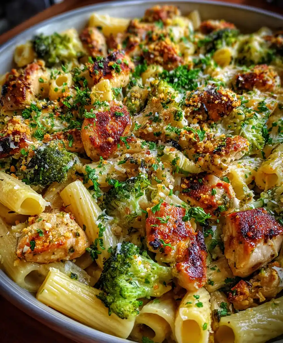 chicken broccoli ziti recipe