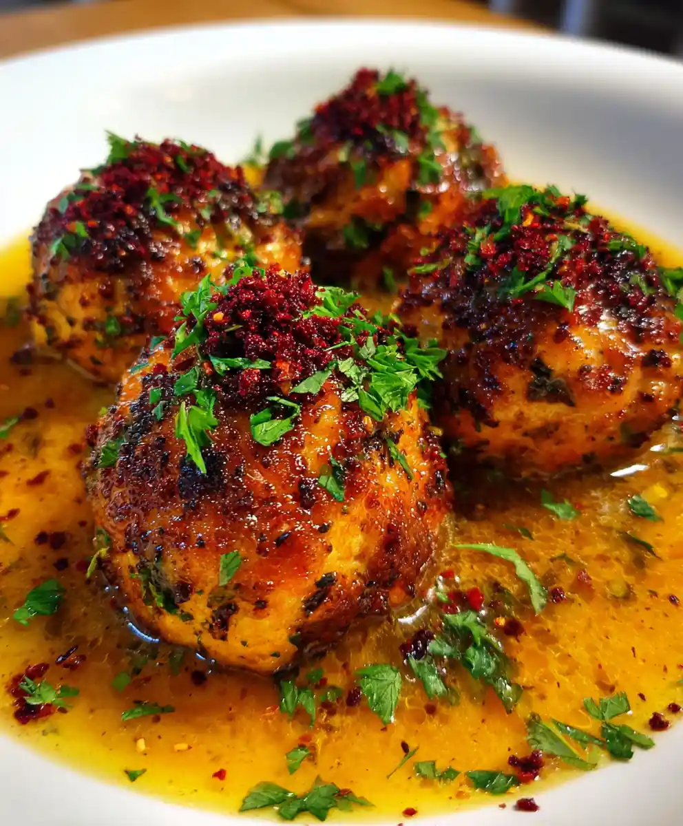 chicken piccata meatballs recipe