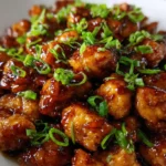 Honey Garlic Chicken Recipe Sticky Glaze With Scallion Sparks 1762499725.3912334