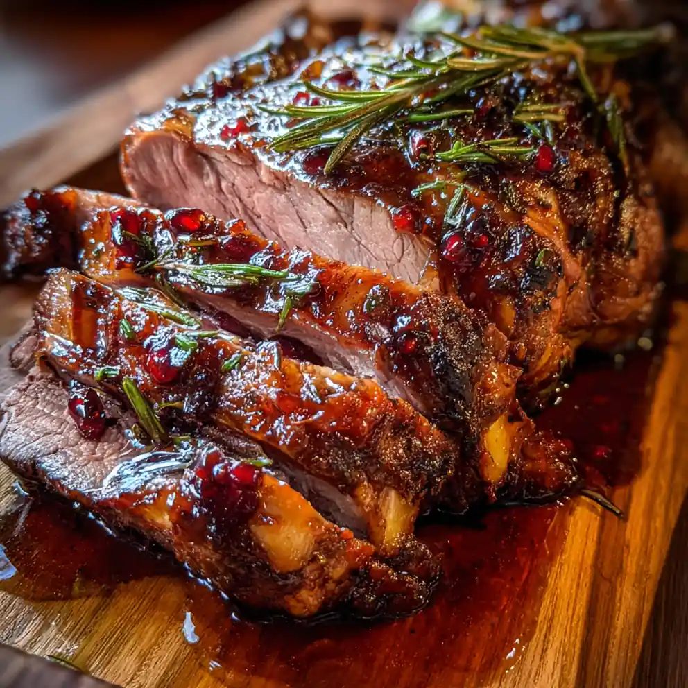 Leg Of Lamb Recipe Rosemary Pomegranate Glaze Roast 1762487473.4746547