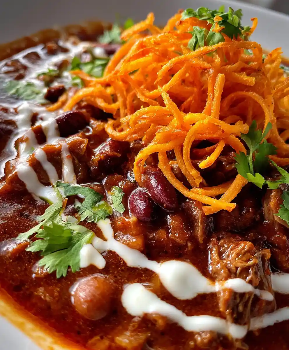 over the top chili recipe