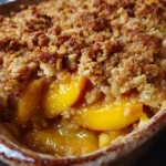 Peach Dump Cake Recipe Cinnamon Crumble With Sunset Peaches 1762639412.0113227