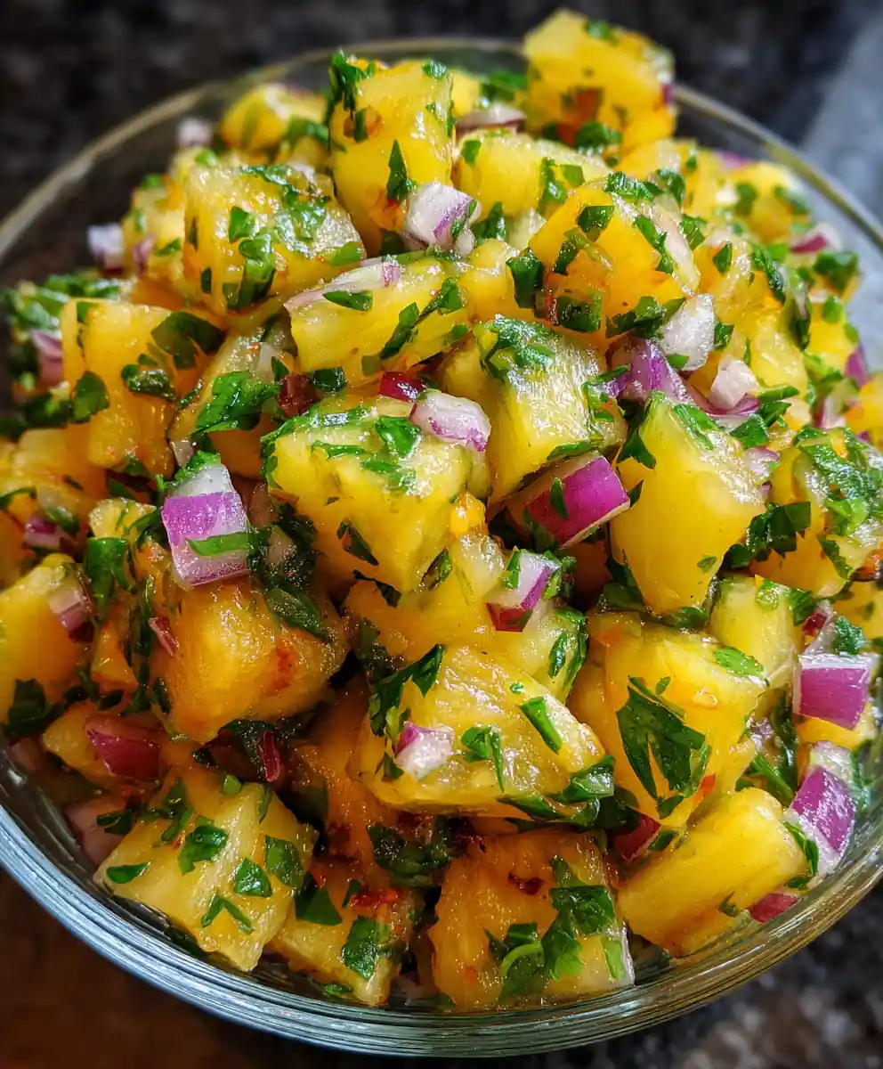 Pineapple Salsa Recipe Jalapeño Lime Bright Dice 5 pineapple salsa recipe Jalapeño Lime Bright Dice