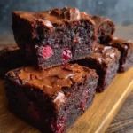 Quick Brownie Recipe Dark Crackle With Ruby Chunks 6 Quick Brownie Recipe Dark Crackle With Ruby Chunks 1762642546.6529942