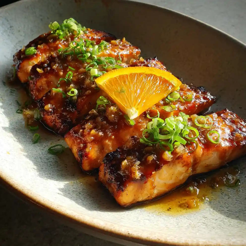 salmon marinade recipe Citrus Miso With Ginger Flecks