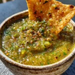 Salsa Verde Recipe Roasted Tomatillo And Avocado Glow 1762477190.8192632