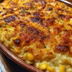 Scalloped Corn Recipe Cheddar Top With Paprika 1762690869.790674