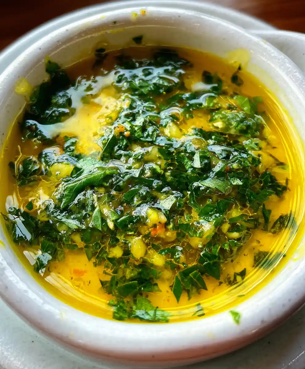 scampi sauce recipe Garlic Lemon Butter With Parsley