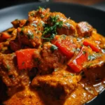Tikka Masala Recipe Tomato Saffron Cream With Charred Peppers 1762478563.5603604