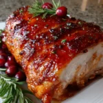 Turkey Recipe Citrus Herb Roast With Cranberry Lacquer 1762471012.707648