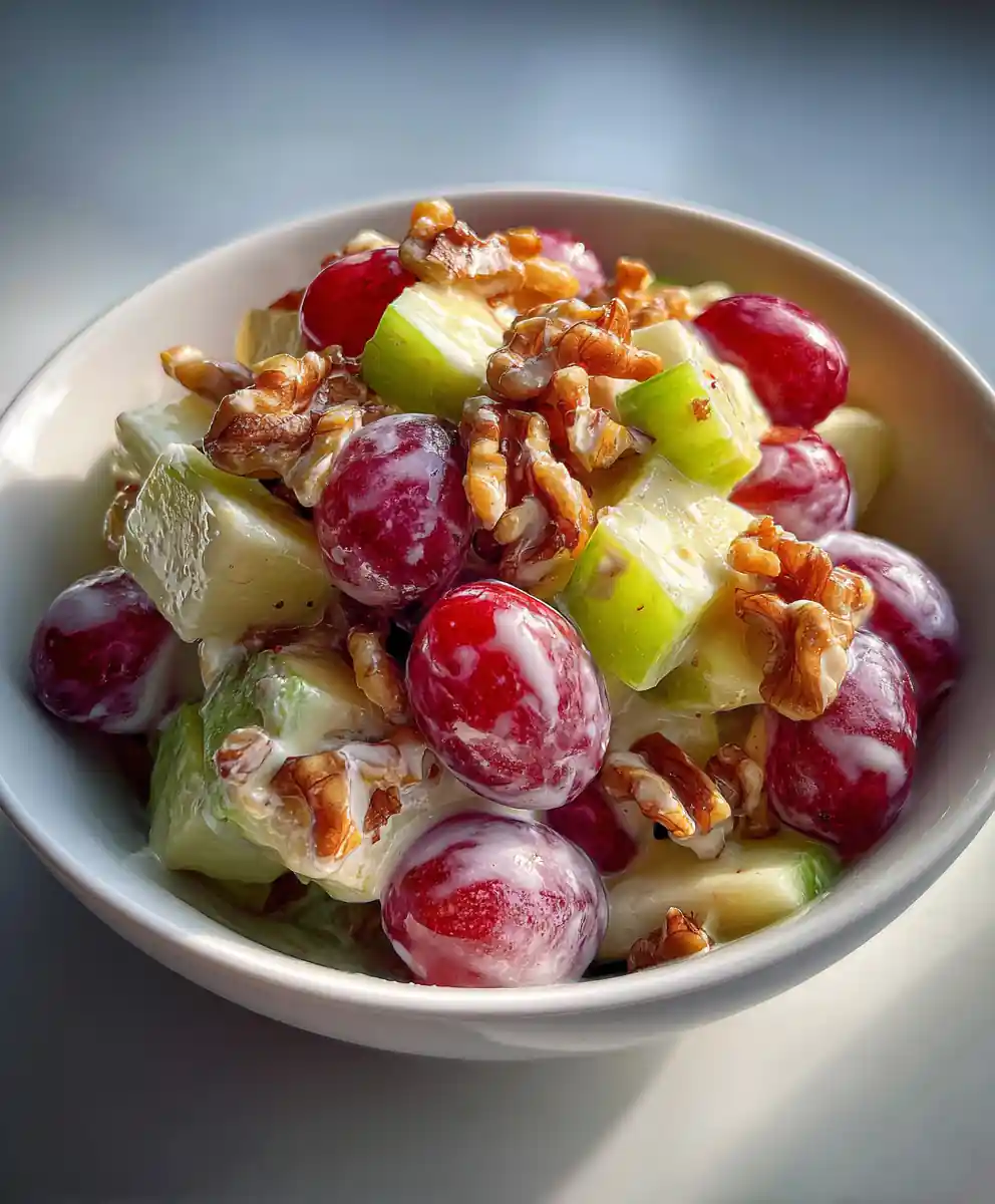 waldorf salad recipe Ruby Grape Crunch With Celery