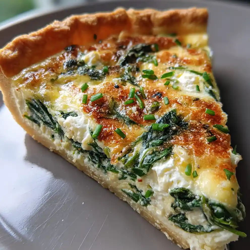 Fresh Spinach Quiche Recipe 1765940151.9467595