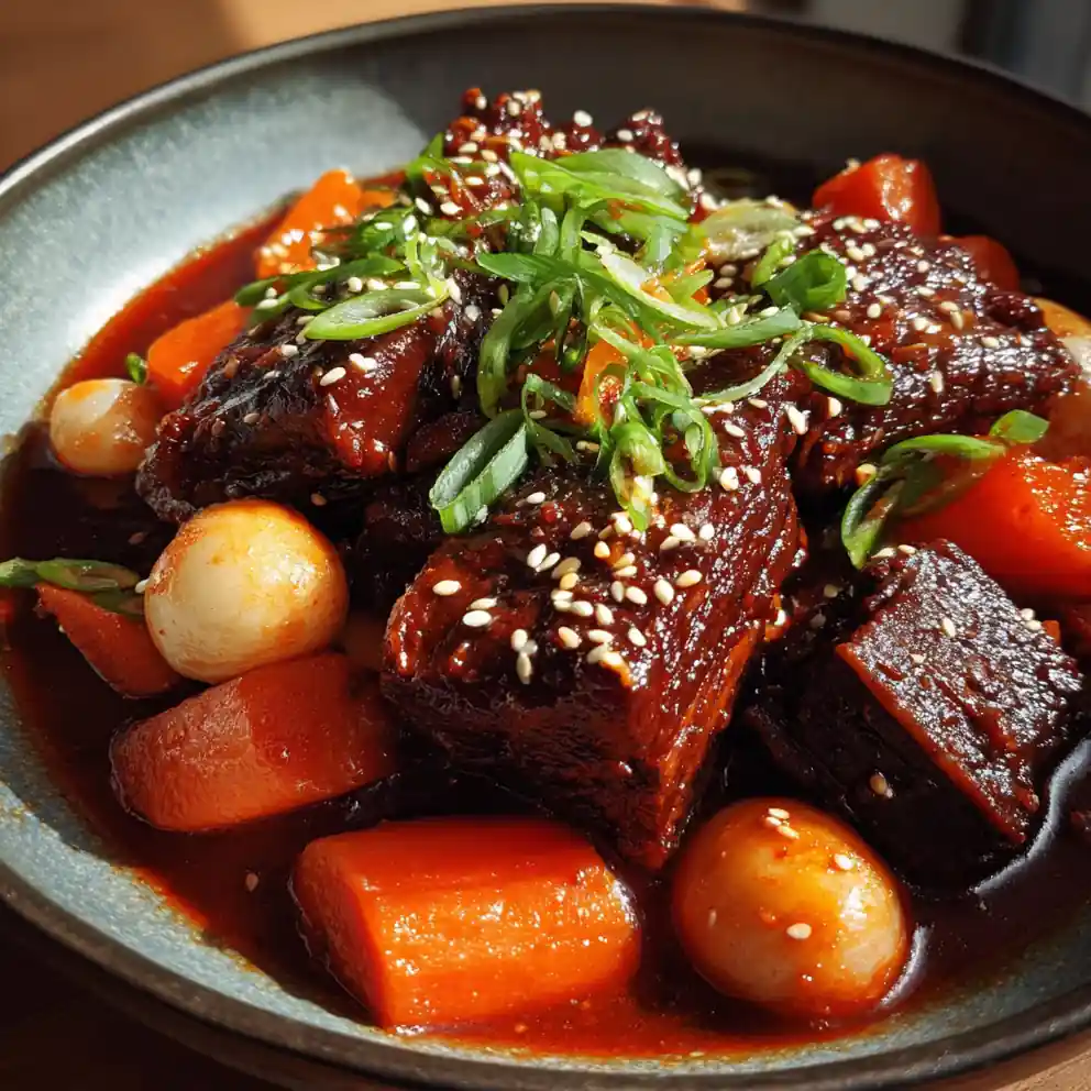 Galbi Jjim Recipe 4 galbi jjim recipe